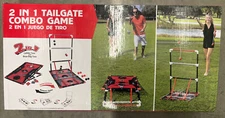 MD Sports 2 In 1 Tailgate Game Combo Ladder Ball & Bean Bag Toss Outdoor Sports 