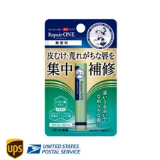 Rohto Mentholatum Medicated Lip Repair ONE Fragrance free 2.3g