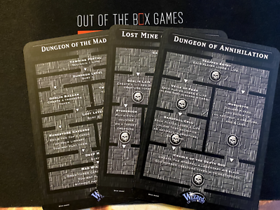 MTG Adventures in the Forgotten Realms Oversized Dungeon Custom Card Set |  eBay
