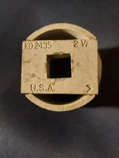 K-D TOOLS 2435 AXLE NUT SOCKET 2 1/2" Hex MADE IN USA 