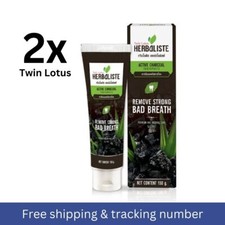 2x Twin Lotus Active Charcoal Thai Herbal Car...