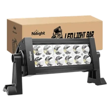 Nilight 7 Inch 36W Double Row Spot LED Light Bar