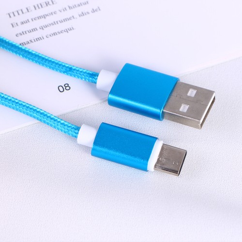 1M Cable Nylon Braided Quick Charger Fast Data Sync and Charging - 第 9/12 張圖片
