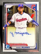 2024 Bowman Chrome 1st PROSPECT ROOKIE AUTO Yaikel Mijares Item 16