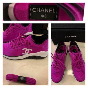 tenis chanel rosa