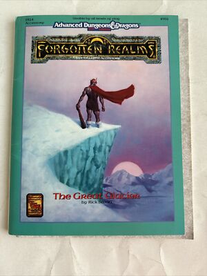 FR14 THE GREAT GLACIER 1992 Forgotten Realms Dungeons & Dragons