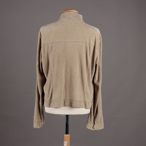 Giorgio Armani Giacca Uomo Suede Second Hand Taglia XL - Foto 6 di 7