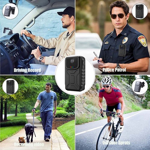 Mini Body Camera 1080P Wearable Pocket Camcorder Audio Video Recorder Dash Cam - Picture 15 of 20