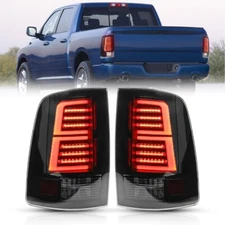 For 2009-2018 Dodge Ram 1500 2500 3500 LED Tail Lights Sequential Signal Lamp