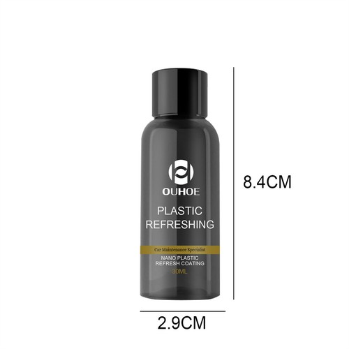 Car Plastic Refurbishment Agent Refreshing Refurbish For Auto Part SET Polishes. - Photo 9/9