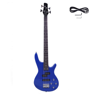 Exquisite Stylish IB Bass with Power Line and Wrench Tool Blue