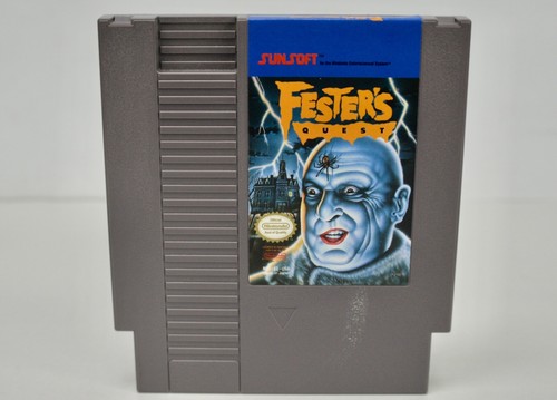 Fester's Quest (Nintendo Entertainment System, 1989) w/ Manual & Sleeve - Picture 3 of 7