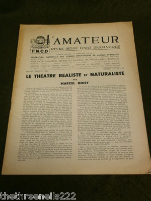 THEATRE - L'AMATEUR #76 - 1960 - THEATRE AFTER THE REVOLUTION