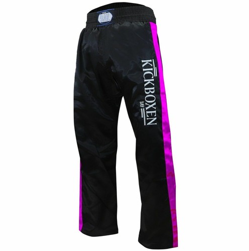 BAY® edel STICK Kickboxhose Kickboxen Kickbox-Hose Thaiboxen lang Satinhose lang - Bild 11 von 17