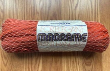 VTG Dupont VEXAR Macrame 70 Yard Orange Mesh Net Craft Netting Plant Hanger NEW