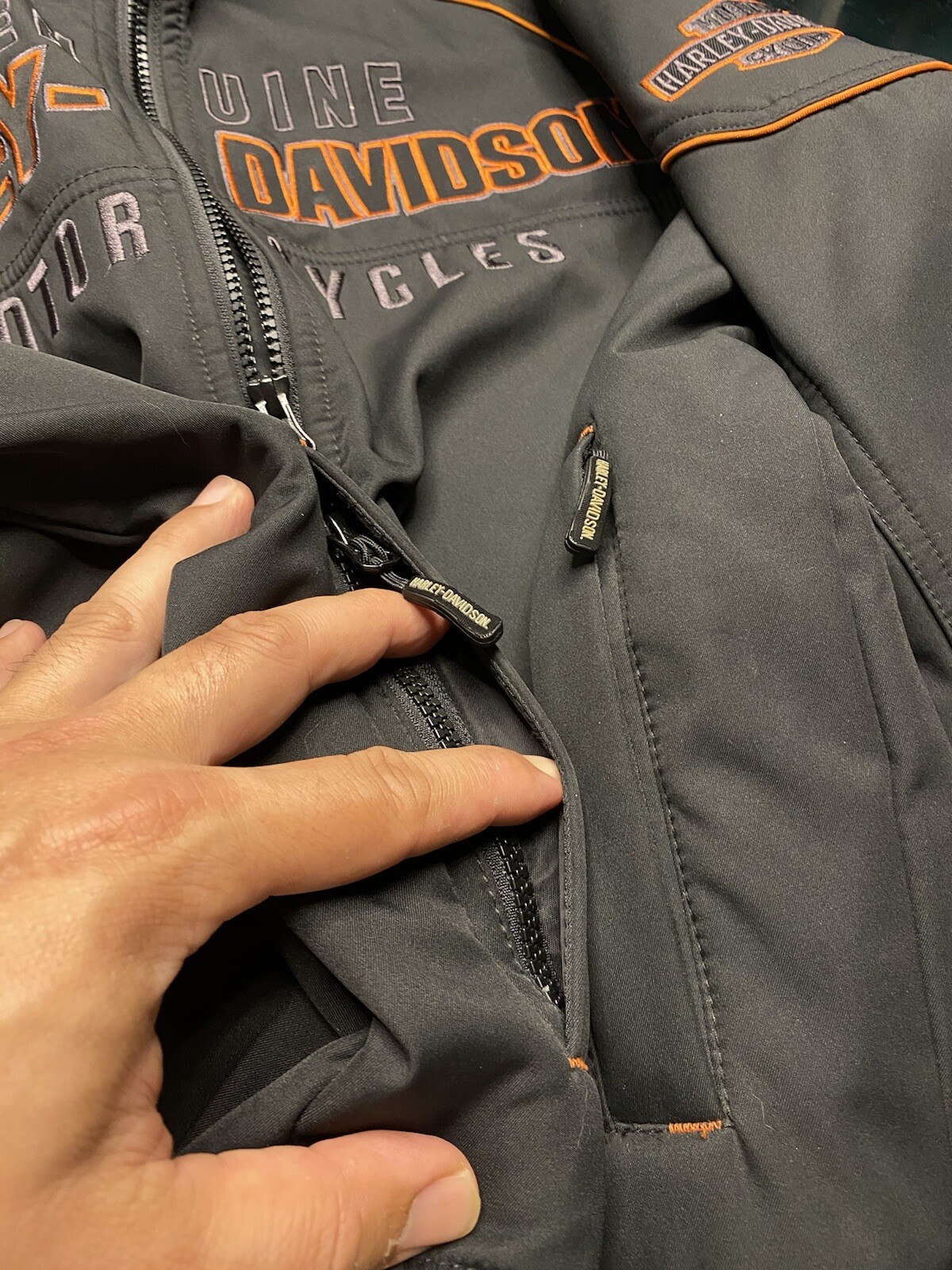 harley davidson jacket men small - image 4