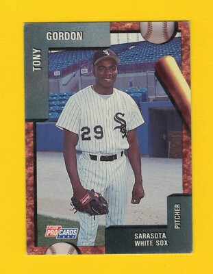 1992 Fleer Pro Cards 200 Tony Gordon - Sarasota White Sox | eBay