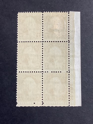 1933 US Stamp Sc# 707 Washington 2 cent Block Of 6 MNH XF - Picture 3 of 3