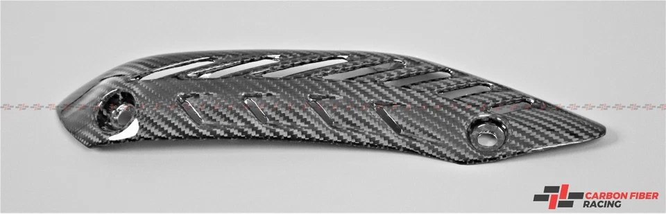Cubierta de escape Ducati Monster 821, 1200, 1200S 2014-2017 - 100 % fibra de carbono Foto 2 de 4