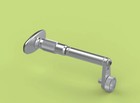 Universal Frontal Rest for Binoculars stabilizer W/4 screw hole fixation ,CNC