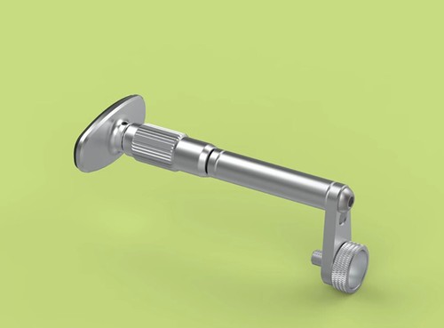 Riposo frontale universale per stabilizzatore binocolo con fissaggio foro vite 4, CNC - Foto 1 di 10