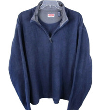 Vintage Wrangler 1/4 Zip Long Sleeve Pullover Fleece Men's 2XL