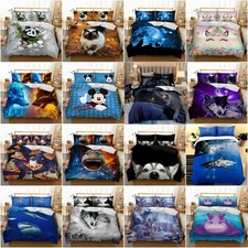 Luxury Animals Duvet Cover Set Bedding Set Quilt Cover Single Double King Size