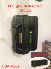 8 Pack - Battery Holder Wall Mount Shelf For EGO 56V