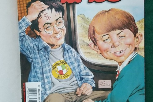 2001 (Dec.) Mad Magazine, #412, Harry Potter Cover , George W. Bush Diary - Picture 5 of 8