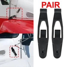 Pair Hood Latch Base Strap Fits for Kenworth T300 T600 T800 W900 L56-0001 