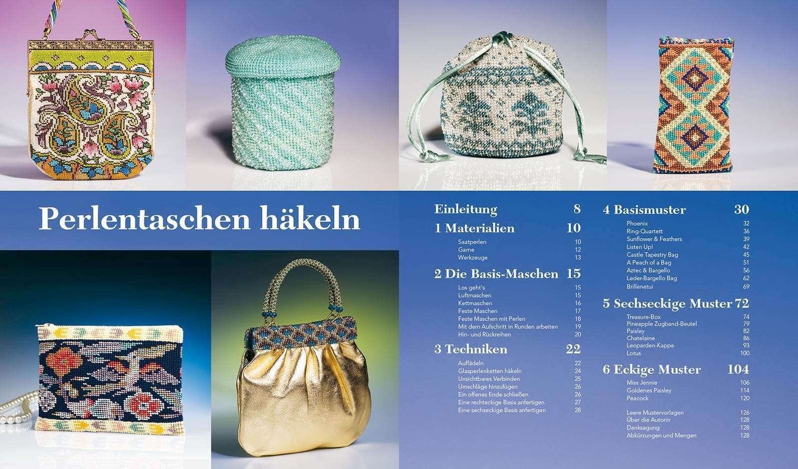 Thumbnail - Perlentaschen Häkeln | Projekte & Techniken | Ann Benson | Taschenbuch