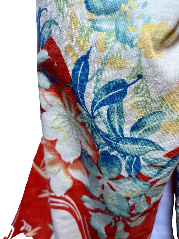 Lucky Brand Y2K ретро M яркий оранжевый желтый синий винтажный длинный пот брюки новый - Изображение 4 из 4