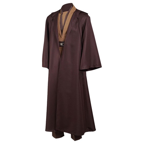 Star Wars Adult Obi-Wan Kenobi Jedi Knight Master Suit Halloween Costume Outfit - Picture 9 of 16