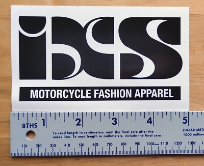 IXS motorcycle apparel decal - Genuine
