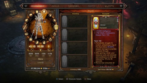Diablo 3 RoS PS4/PS5 HARDCORE | Primal Ancient Modded Necromancer Set - Picture 5 of 12