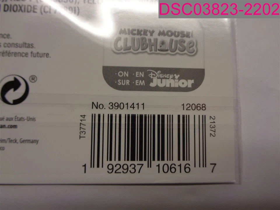 QTY=96 (12 Packs of 8); Disney Mickey Mouse ClubHouse Tattoos 3901411 - Image 3 of 4