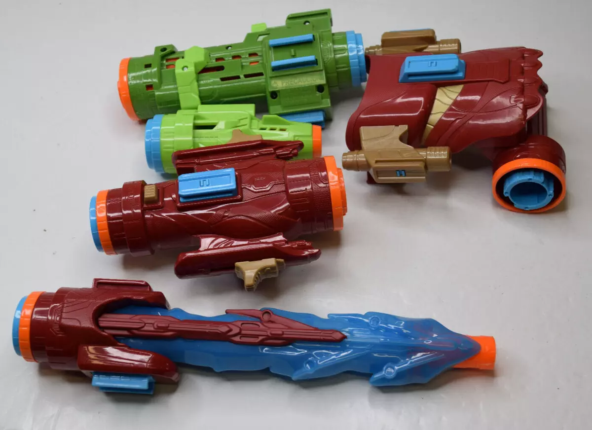 Marvel Avengers Nerf Assembler Gear Iron Man and Hulk 5 Pieces