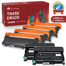 Wholesale Laser TN450 Toner or Drum DR420 For Brother HL-2240 2270DW MFC-7360N
