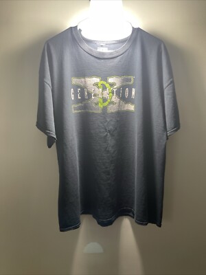 WWE DX D-Generation X Break it Down Logo Shirt Size XXL HBK TRIPLE H HHH