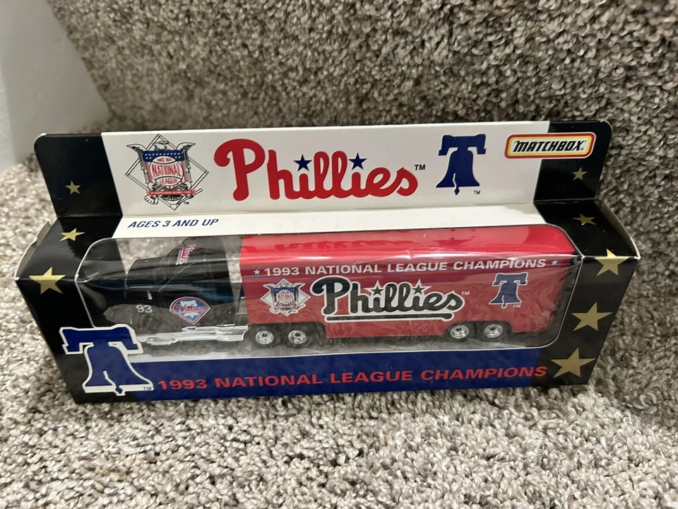 1995 Matchbox Team Collectible Philadelphia Phillies Tractor Trailer- BNIB - Image 2 of 4