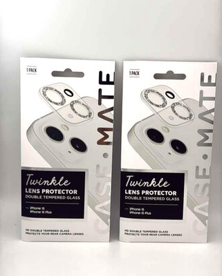2PK - Case-Mate Lens Protector for Apple iPhone 15 & 15 PLUS Twinkle NEW!
