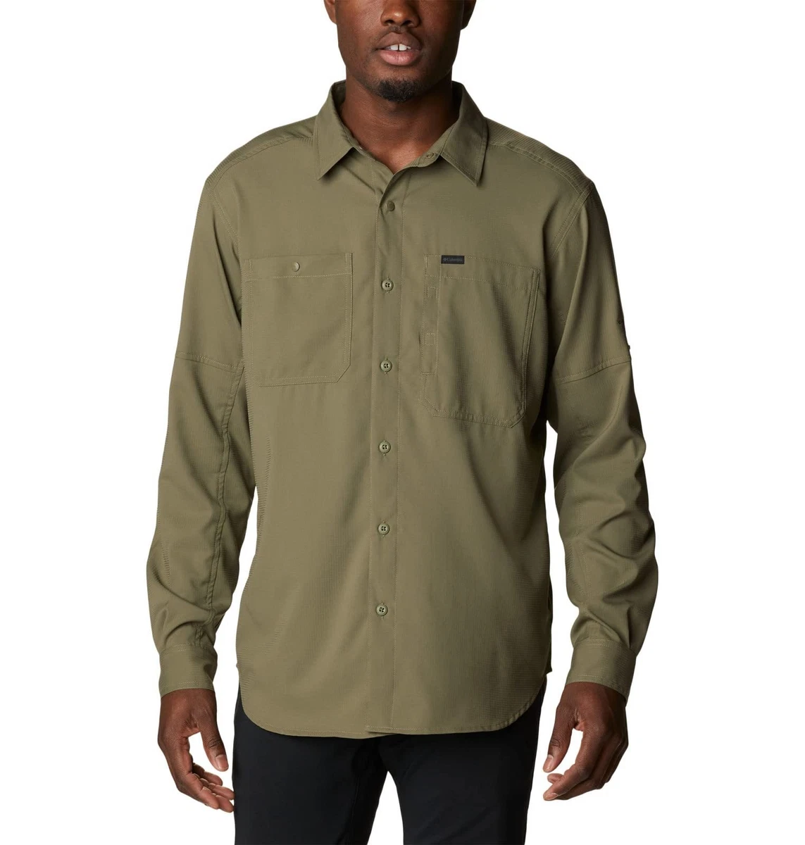 Chemise De Pêche Columbia PFG Omni-Shade - Homme XL - Verte - Manches Longues