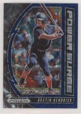 2020 Panini Prizm Draft Picks Navy Blue Kaleidoscope 6/15 Austin Hendrick 04h3