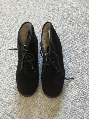Cougar Boot Suede Lambswool Womens Size 8.5M Brown Made in Canada