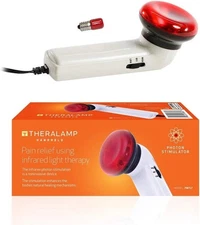 M PAIN MANAGEMENT TECHNOLOGIES Red Light Therapy Infrared Heating Wand Orange 