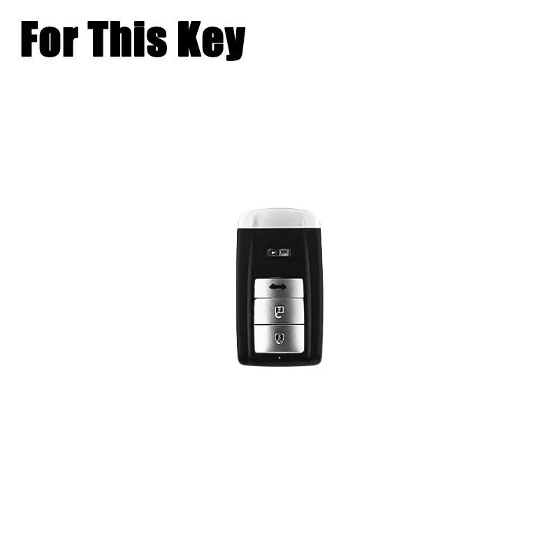 Funda inteligente para llavero de cuero de aleación de zinc para Acura MDX RDX RLX ILX TLX Foto 2 de 4