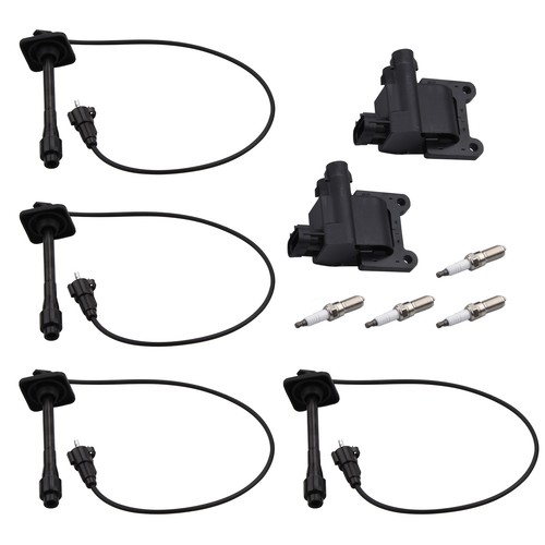 Ignition Coil Kit W/Coils&Wire&Spark Plugs Accessories Replace For Toyota UF180 - Picture 13 of 20