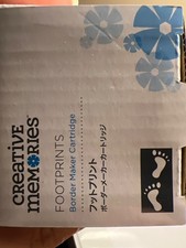 Creative Memories Footprints Border Maker Cartridge NIB
