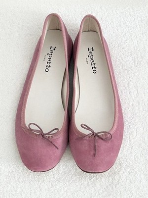 Repetto Ballet Flats Suede Lavender Women's Size EU40/US9