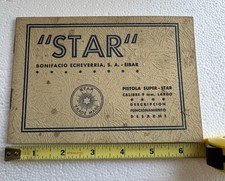 Vintage Spanish Star Gun Manual Super-star Illustrated Spain 1940s